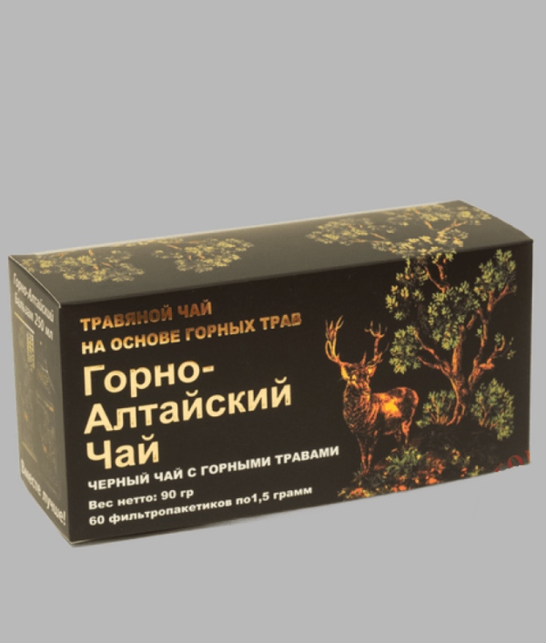 Чай Горно-Алтайский (черный) 40 ф/п (60г)