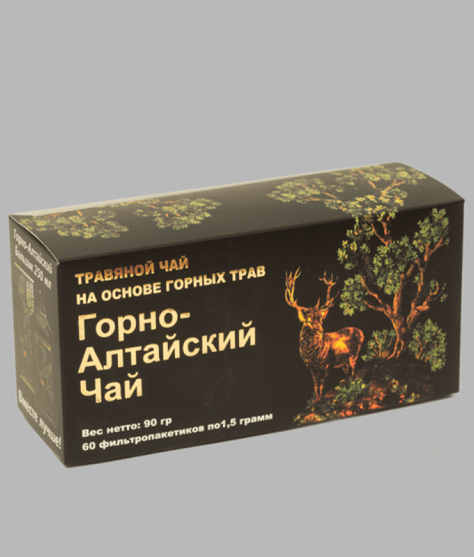 Чай Горно-Алтайский (травяной) 40 ф/п (60г)
