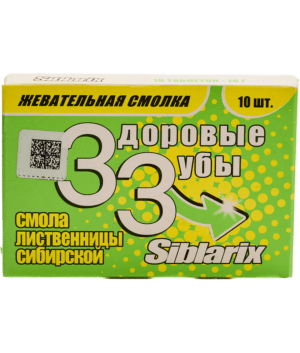 Жевательная смолка Siblarix 10гр (БАД)