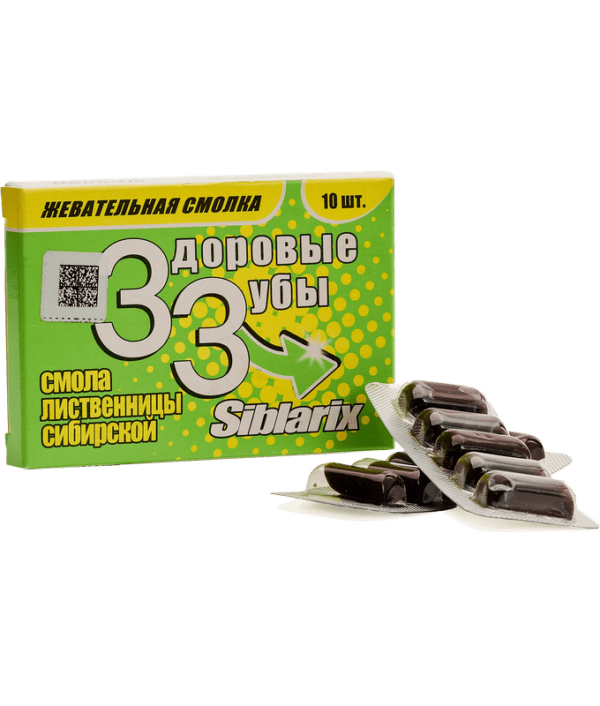 Жевательная смолка Siblarix 10гр (БАД)