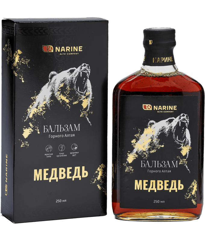 Бальзам «Медведь» 250 мл — товар и упаковка, вид 3/4