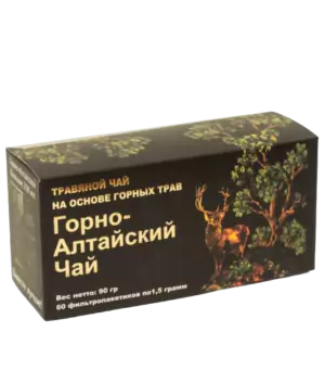 Чай Горно-Алтайский травяной, 40 фильтр-пакетов — Нарине