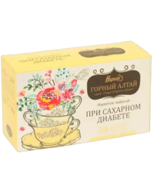 Фиточай Сахарный диабет FOR DIABETES — Нарине