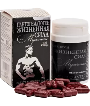 Пантогематоген "Жизненая сила мужчины" (в капсулах) 100*0,23г(БАД)