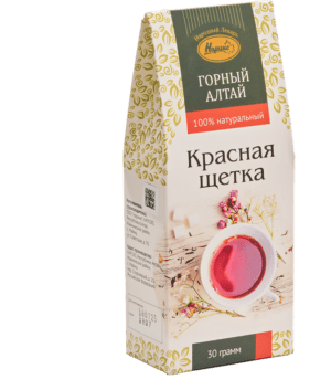 Красная щетка