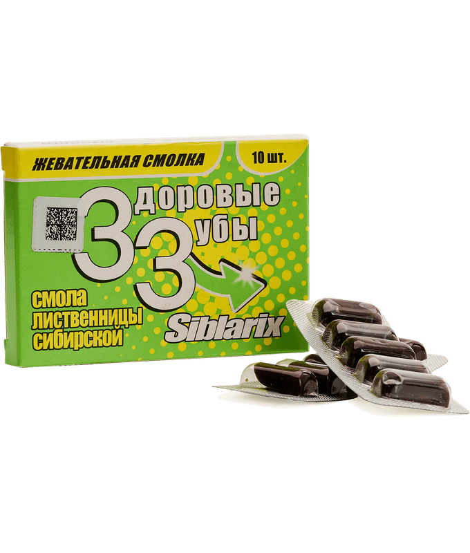 Жевательная смолка Siblarix 10гр (БАД)